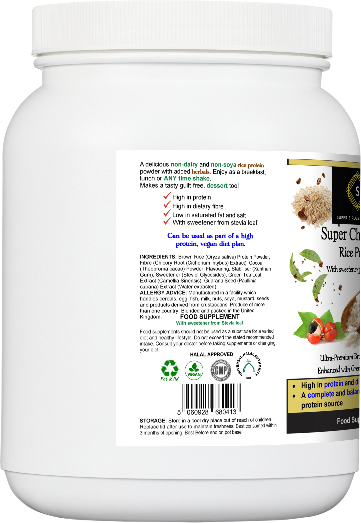 Super Chocolatey Rice Protein